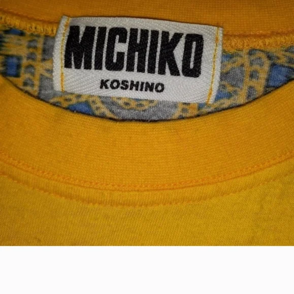 🐮 🐄 Vintage Michiko London Long Sleeve Men's T-Shirt - Picture 4 of 4